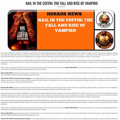 NAIL IN THE COFFIN: THE FALL AND RISE OF VAMPIRO REVIEW